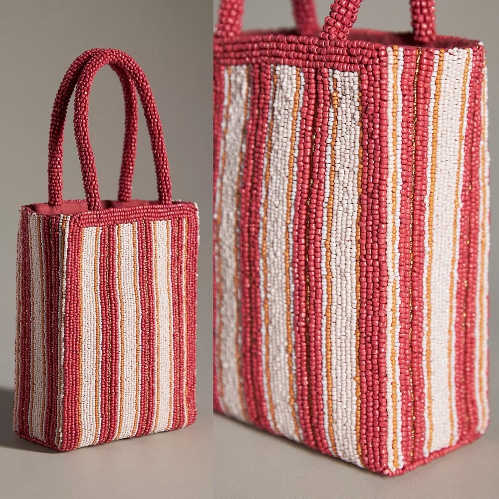 Anthropologie | Beaded Mini Tote - Picture 2 of 7